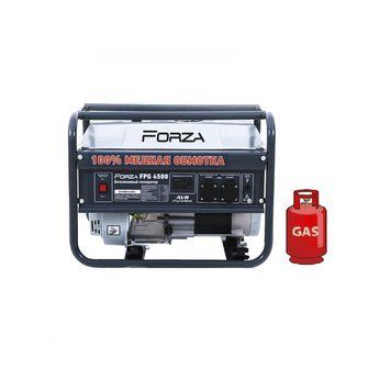 Генератор ГБО + бензин FORZA FPG4500E DD0004228 фото